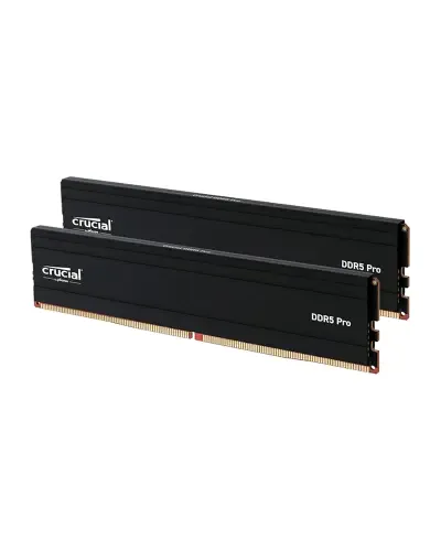 Оперативная память Crucial Pro 96Gb Kit (2x48Gb) DDR5-5600 PC5-44800 (CP2K48G56C46U5) UDIMM Non-ECC