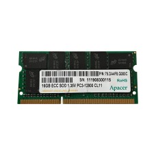 Оперативна пам'ять Apacer 16Gb DDR3-1600 PC3-12800 (75.DA4F8.G000C) SODIMM ECC Small Outline