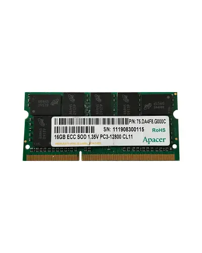 Оперативная память Apacer 16Gb DDR3-1600 PC3-12800 (75.DA4F8.G000C) SODIMM ECC Small Outline