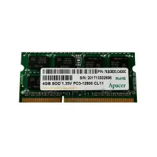 Оперативная память Apacer 4Gb DDR3-1600 PC3-12800S (76.B382G.C4G0C) SODIMM Non-ECC Small Outline