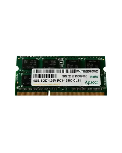 Оперативная память Apacer 4Gb DDR3-1600 PC3-12800S (76.B382G.C4G0C) SODIMM Non-ECC Small Outline