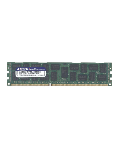 Оперативна пам'ять Actica 8Gb DDR3-1600 PC3-12800 (ACT8GHR72Q4H1600S) RDIMM ECC Registered