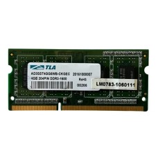 Оперативна пам'ять TLA 4Gb DDR3-1600 PC3L-12800 (AD3SST4GG5WB-CKGEC) SODIMM Non-ECC Small Outline