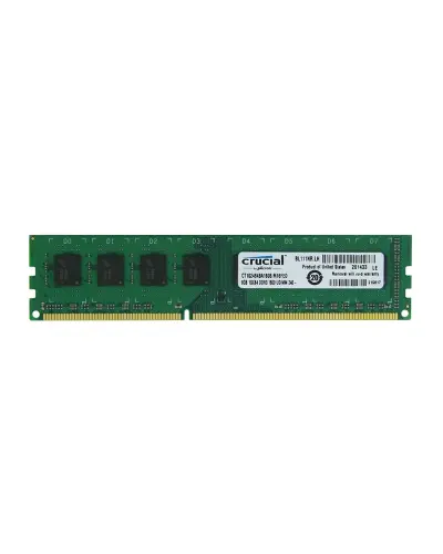 Оперативна пам'ять Crucial 8Gb DDR3-1600 PC3-12800U (CT102464BA160B) UDIMM Non-ECC Unbuffered
