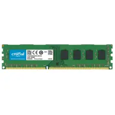 Оперативная память Crucial 8Gb DDR3-1600 PC3L-12800 2Rx8 (CT102464BD160B) UDIMM Non-ECC Unbuffered