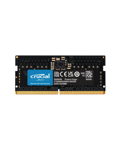 Оперативна пам'ять Micron 16Gb DDR5-5600 PC5-44800 (CT16G56C46S5) SODIMM ECC Small Outline