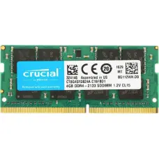 Оперативна пам'ять Cruical 8Gb DDR4-2400 PC4-19200 (CT8G4SFD824A) SODIMM Non-ECC Small Outline