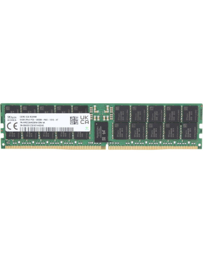 Оперативная память SK Hynix 64Gb DDR5-4800 PC5-38400R (HMCG94AEBRA) RDIMM ECC Registered