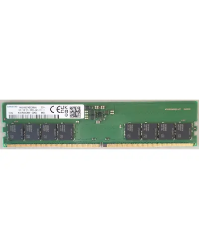 Оперативная память Samsung 16Gb DDR5-4800 PC5-38400E (M323R2GA3BB0-CQK) UDIMM Non-ECC Unbuffered