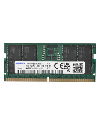 Оперативна пам'ять Samsung 16Gb DDR5-4800 PC5-38400S (M425R2GA3BB0-CQK) SODIMM non-ECC Small Outline