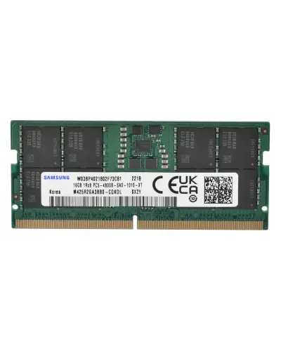 Оперативная память Samsung 16Gb DDR5-4800 PC5-38400S (M425R2GA3BB0-CQK) SODIMM non-ECC Small Outline