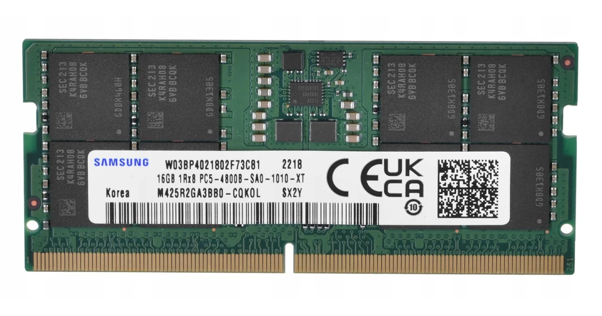 Оперативная память Samsung 16Gb DDR5-4800 PC5-38400S (M425R2GA3BB0