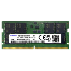 Оперативна пам'ять Samsung 32Gb DDR5-4800 PC5-38400S (M425R4GA3BB0-CQK) SODIMM ECC Small Outline