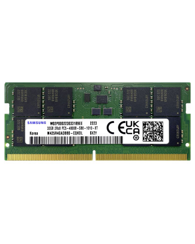 Оперативна пам'ять Samsung 32Gb DDR5-4800 PC5-38400S (M425R4GA3BB0-CQK) SODIMM ECC Small Outline