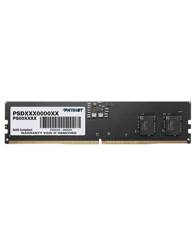 Оперативная память Patriot 8Gb DDR5-4800 PC5-38400 (PSD516G4800K) UDIMM Non-ECC Unbuffered