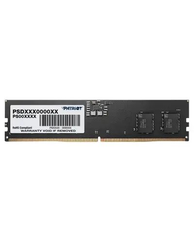 Оперативная память Patriot 8Gb DDR5-4800 PC5-38400 (PSD516G4800K) UDIMM Non-ECC Unbuffered
