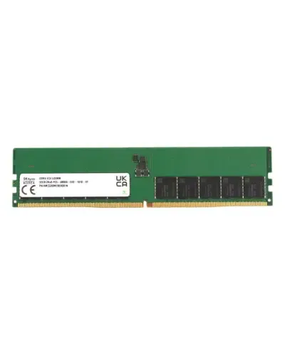 Оперативна пам'ять Hynix 32Gb DDR5-4800 PC5-38400 (HMCG88MEBEA081N) UDIMM ECC Unbuffered