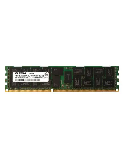 Оперативная память Elpida 16Gb DDR3-1333 PC3L-10600R (EBJ17RG4EBWD-DJ-F) RDIMM ECC Registered