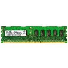 Оперативная память Elpida 4Gb DDR3-1333 PC3L-10600 1Rx4 (EBJ40RF4ECFA-DJ-F) RDIMM ECC Registered