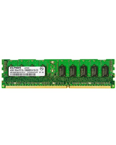 Оперативна пам'ять Elpida 4Gb DDR3-1333 PC3L-10600R (EBJ40RF4ECFA-DJ-F) RDIMM ECC Registered