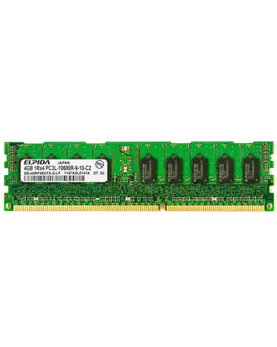 Оперативна пам'ять Elpida 4Gb DDR3-1333 PC3L-10600R (EBJ40RF4ECFA-DJ-F) RDIMM ECC Registered