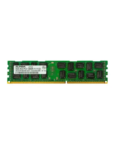 Оперативная память Elpida 8Gb DDR3-1600 PC3-12800R (EBJ81RF4BDWD-GN-F) RDIMM ECC Registered
