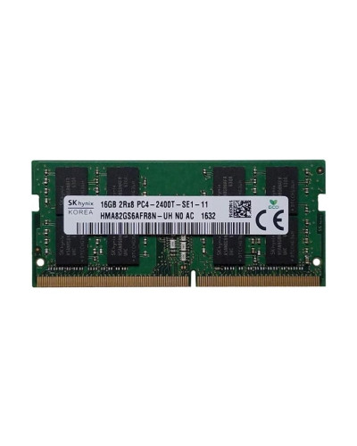 Оперативна пам'ять SK Hynix 16Gb DDR4-2400 PC4-19200 (HMA82GS6AFR8N-UH) SODIMM Non-ECC Small Outline