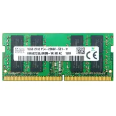 Оперативна пам'ять SK Hynix 16Gb DDR4-2666 PC4-21300 (HMA82GS6JJR8N-VK) SODIMM Non-ECC Small Outline