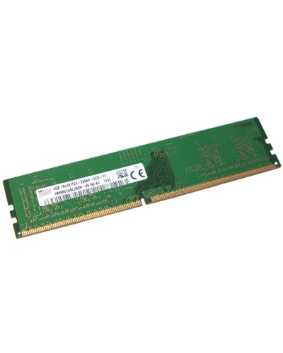 Оперативна пам'ять SK Hynix 4Gb DDR4-2666 PC4-21300 (HMA851U6CJR6N-VK) UDIMM non-ECC Unbuffered