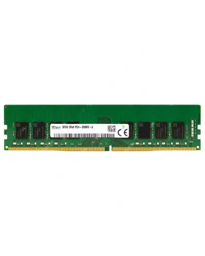 Оперативная память SK Hynix 32Gb DDR4-2666 PC4-21300 (HMAA4GU6MJR8N-VK) UDIMM Non-ECC Unbuffered