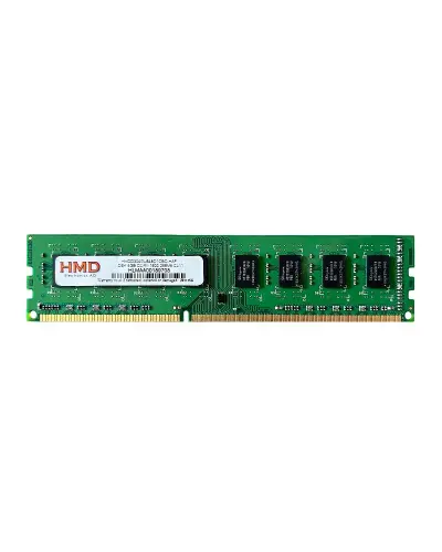 Оперативна пам'ять HMD 4Gb DDR3-1600 PC3-12800U (HMDD304GU648D1CBC-HAF) UDIMM Non-ECC Unbuffered