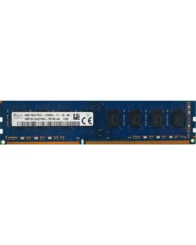 Оперативная память SK Hynix 4Gb DDR3-1600 PC3-12800U (HMT351U6CFR8C-PB) UDIMM Non-ECC Unbuffered