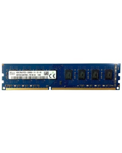 Оперативна пам'ять SK Hynix 4Gb DDR3-1600 PC3-12800U (HMT351U6EFR8C-PB) UDIMM Non-ECC Unbuffered