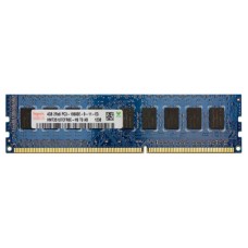 Оперативна пам'ять SK Hynix 4Gb DDR3-1333 PC3L-10600E (HMT351U7CFR8C-H9) UDIMM ECC Unbuffered