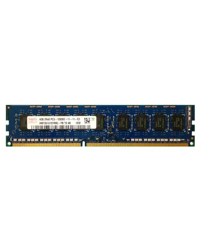 Оперативна пам'ять SK Hynix 4Gb DDR3-1600 PC3-12800E (HMT351U7CFR8C-PB) UDIMM ECC Unbuffered