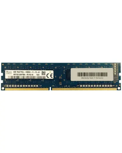 Оперативная память SK Hynix 4Gb DDR3-1600 PC3L-12800U (HMT451U6AFR8A-PB) UDIMM Non-ECC Unbuffered