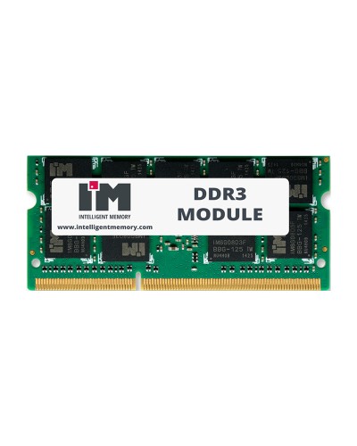 Оперативная память Intelligent Memory 16Gb DDR3-1600 PC3-12800 (IMM2G72D3LSOD8AG-C125) SODIMM ECC Small Outline
