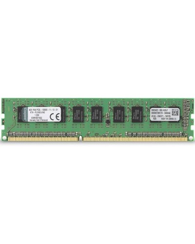 Оперативна пам'ять Kingston 4Gb DDR3-1600 PC3-12800E (KTH-PL316ELV/4G) UDIMM ECC Unbuffered