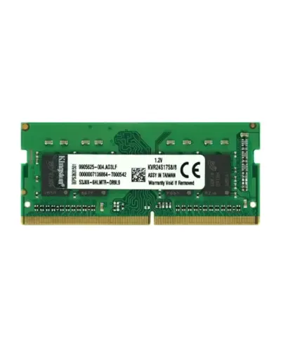 Оперативная память Kingston 8Gb DDR4-2400 PC4-19200 (KVR24S17S8/8) SODIMM Non-ECC Small Outline
