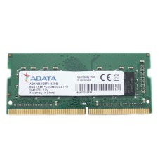 Оперативная память ADATA 8Gb DDR4-2666 PC4-21300 1Rx8 (AO1P26KC8T1-BXPS) SODIMM Non-ECC Small Outline