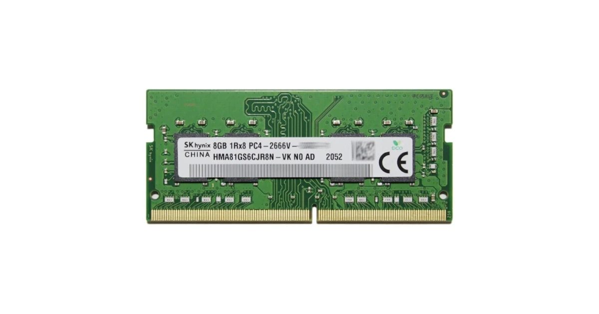 Оперативная память SK Hynix 8Gb DDR4-2666 PC4-21300 (HMA81GS6CJR8N