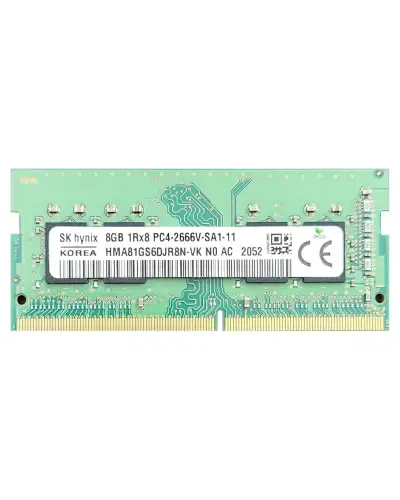 Оперативная память SK Hynix 8Gb DDR4-2666 PC4-21300 (HMA81GS6DJR8N-VK) SODIMM Non-ECC Small Outline