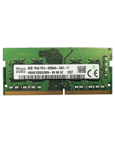 Оперативна пам'ять SK Hynix 8Gb DDR4-3200 PC4-25600 (HMA81GS6DJR8N-XN) SODIMM Non-ECC Small Outline