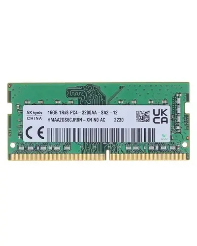 Оперативна пам'ять Hynix 16Gb DDR4-3200 PC4-25600 (HMAA2GS6CJR8N-XN) SODIMM Non-ECC Small Outline