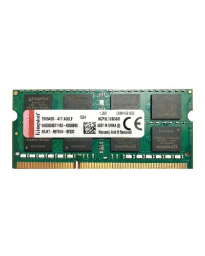 Оперативная память Kingston 8Gb DDR3-1600 PC3-12800 (KCP3L16SD8/8) SODIMM Non-ECC Small Outline