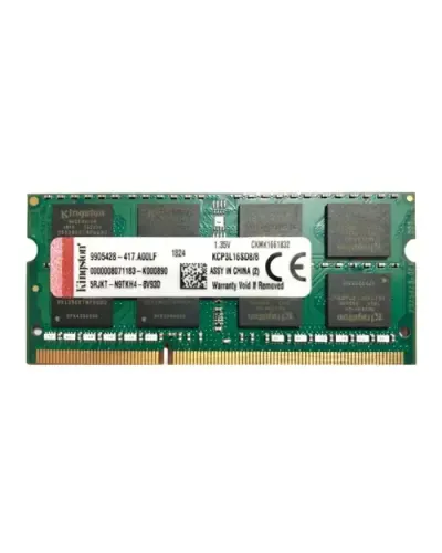 Оперативная память Kingston 8Gb DDR3-1600 PC3-12800 (KCP3L16SD8/8) SODIMM Non-ECC Small Outline
