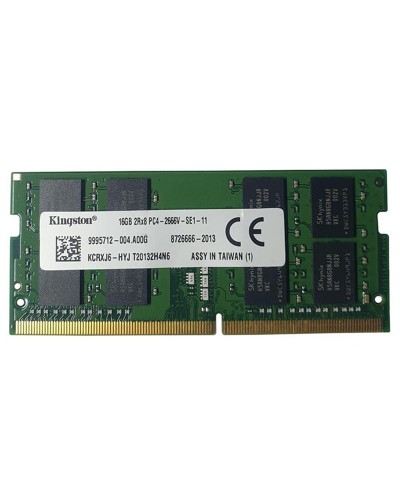 Оперативная память Kingston 16Gb DDR4-2666 PC4-21300 (KCRXJ6-HYJ) SODIMM Non-ECC Small Outline