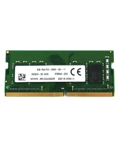 Оперативная память Kingston 8Gb DDR4-2666 PC4-21300 (KHYXPX-MID) SODIMM Non-ECC Small Outline