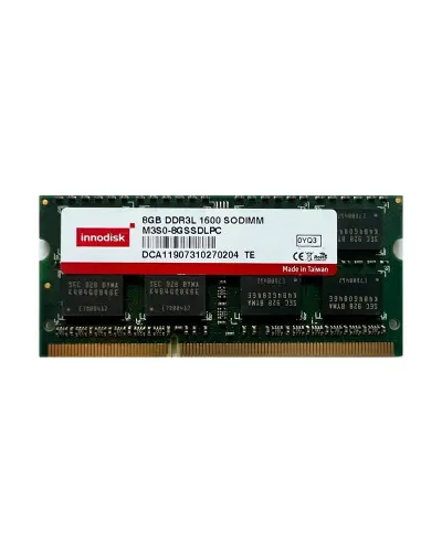 Оперативная память Innodisk 8Gb DDR3-1600 PC3L-12800S (M3D0-8GSSDLPC) SODIMM Non-ECC Small Outline