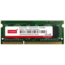 Оперативная память Innodisk 4Gb DDR3-1600 PC3-12800 (M3SW-4GSSCC0C-E) SODIMM Non-ECC Small Outline